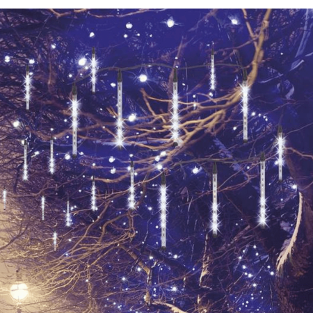 LED meteorenregen kerstverlichting - 8 staven